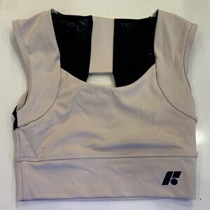 NWOT Forme posture correcting Beige Sports Bra small